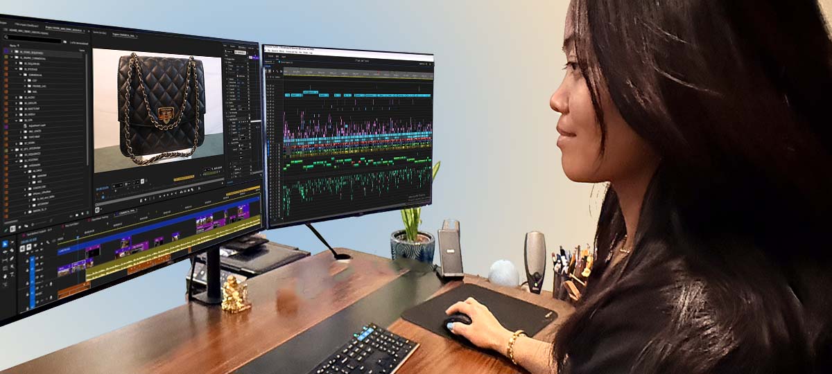 Liezl with Oshie Editing Video